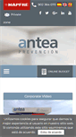 Mobile Screenshot of anteaprevencion.com
